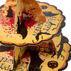 3-Tier Halloween Cardboard Cupcake Display Stand