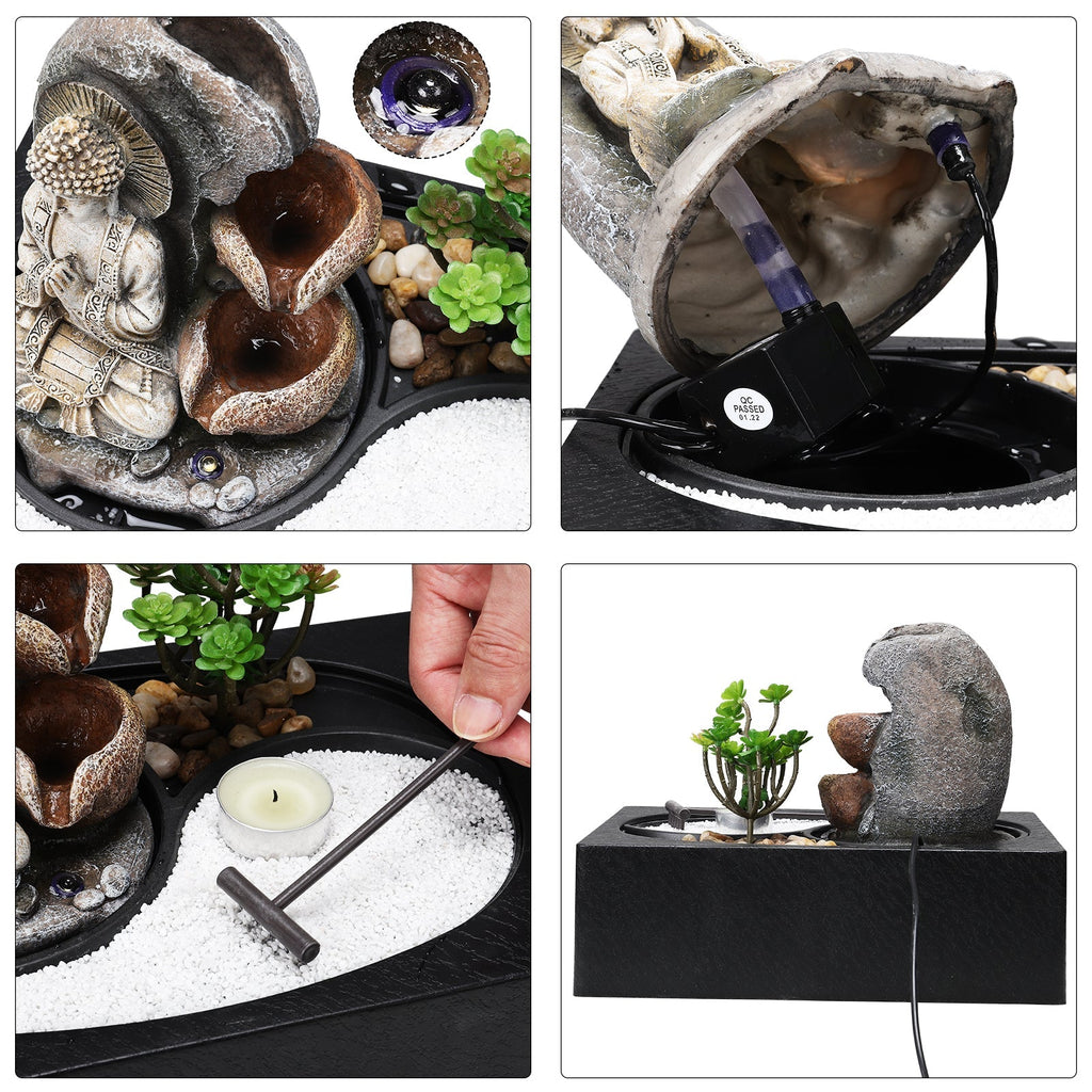 Buddha Zen Tabletop Fountain