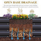 Galvanized Steel Raised Garden Bed