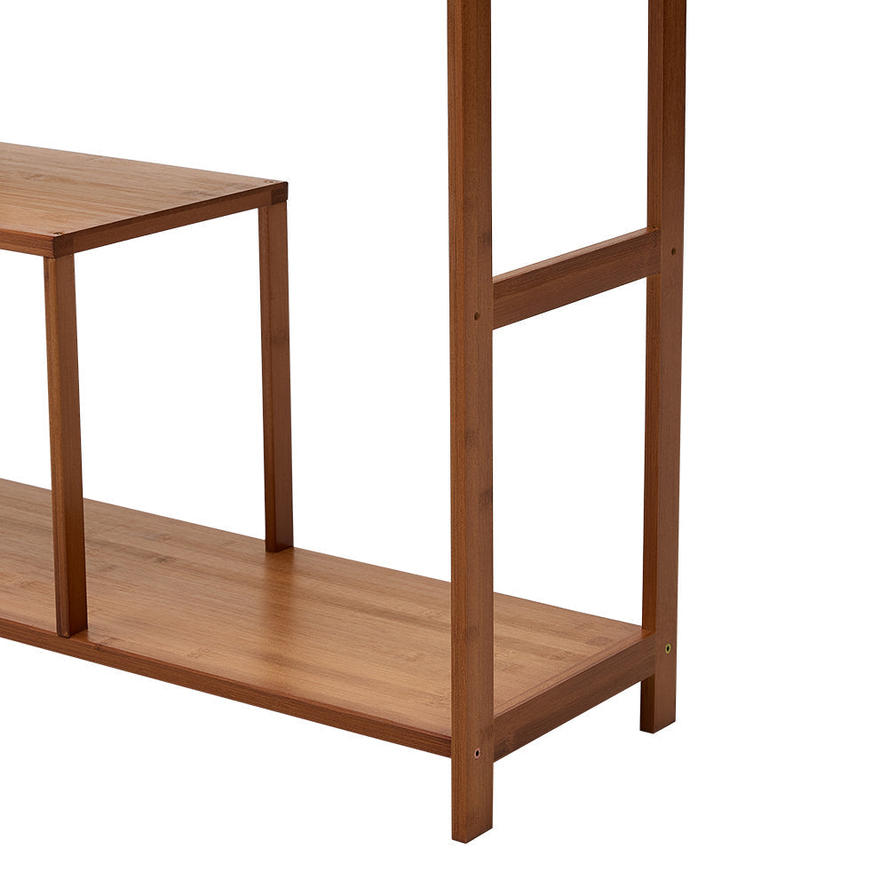 7-Tier Wooden Bookcase Display Stand