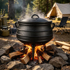 Cast Iron Cauldron with Lid