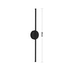 Minimalistic Linear LED Wall Sconce for Living Room Bedroom