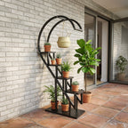Curved 4-Tier Plant Stand Bonsai Display Shelf