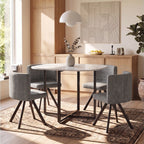 Dining Table Set with 4 Chairs