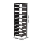 10-Tier Shoe Rack for Entryway