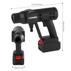 Electric Handheld Pressure Washer Cleaner with 2 Batteries