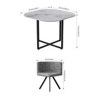 Dining Table Set with 4 Chairs