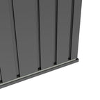 400L Metal Outdoor Storage Box with Lockable Lid