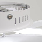Modern Acrylic Petal LED Semi Ceiling Light