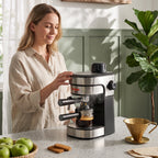 Espresso Coffee Machine with Milk Frother
