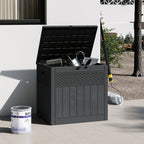 126L Waterproof Plastic Storage Box with a Padlock