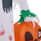 8FT Blow-Up Halloween Inflatable Decoration with Built-in LED Lights