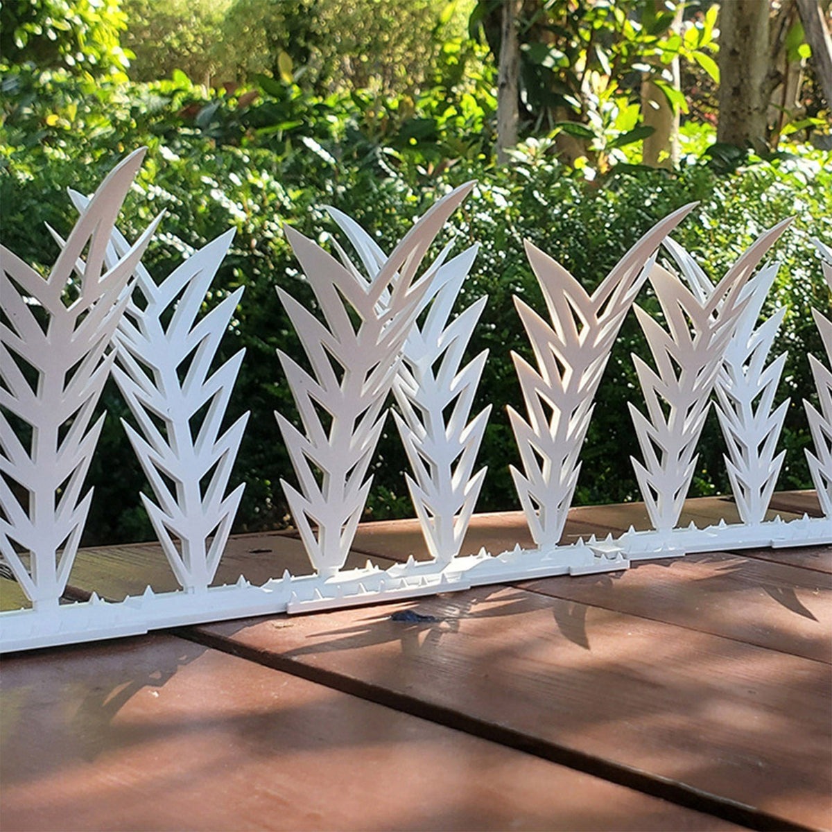 6 Pack Plastic Bird Spikes Deterrent Fence