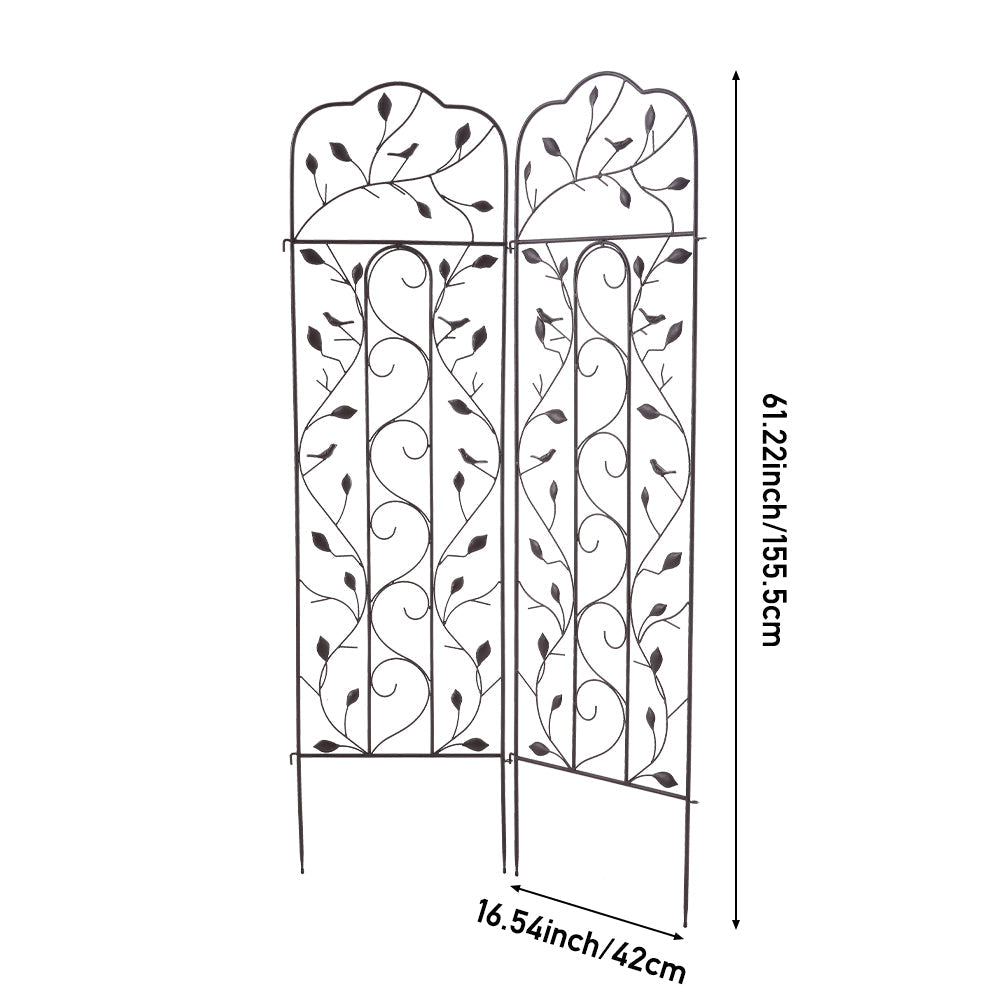 2Pcs Garden Trellis for Climbing Plants