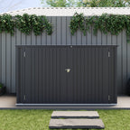 Outdoor Trash Bin Storage Shed