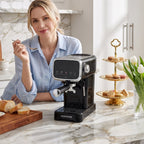 20 Bar Touch Control Espresso Machine Coffee Maker with Steam Wand