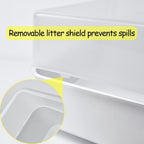 Open Cat Litter Box Easy Cleaning Indoor