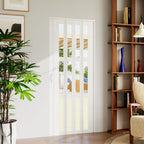 Transparent Windows PVC Folding Door