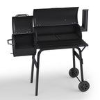 Charcoal BBQ Grill with Offset Smoker