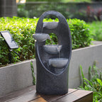 4-Tier Cascading Garden Water Feature