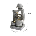 Cascade Solar-powered Water Fountain