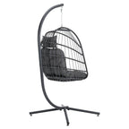 Hanging Chair with Stand and Cushion