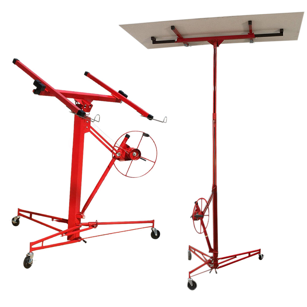 16 Ft Rolling Casters Plaster Board Lifter Panel Hoist
