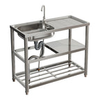 Stainless Steel One Compartment Sink