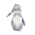 Garden Sanctuary Christmas Santa Gnome plush doll ornament with elf decor, featuring a festive gnome with a red hat and plush body.