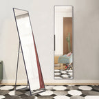 Rectangular Full Length Mirror Freestanding Hanging