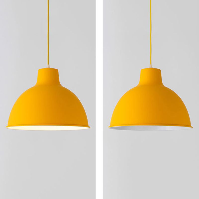 Colorful iron pendant light fixture by DEMOLIGHTS, featuring vibrant hues and modern design for ceiling lighting.