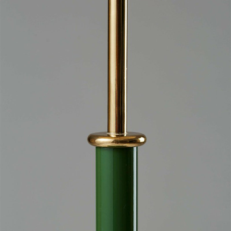 Mid-century modern DEMOLIGHTS table lamp with sleek design and neutral shade, perfect for contemporary home decor.
