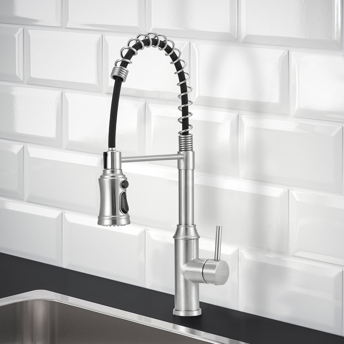Kitchen Swivel Pulldown Faucet