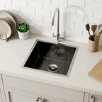 Black Single Bowl Stainless Steel Sink