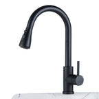 Retractable Commercial Pulldown Kitchen Faucet