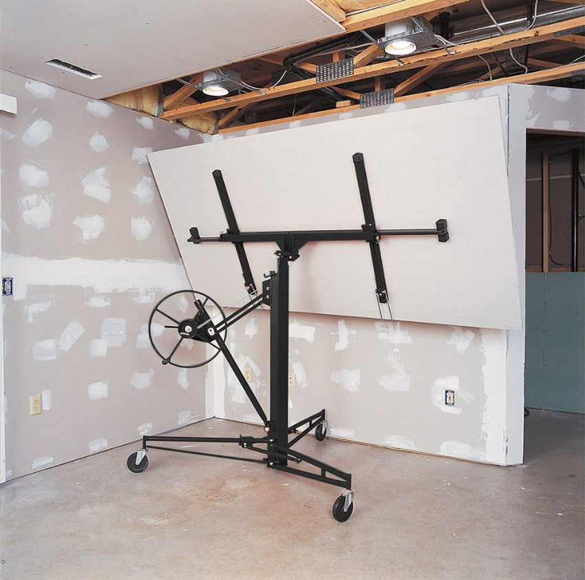 16 Ft Rolling Casters Plaster Board Lifter Panel Hoist