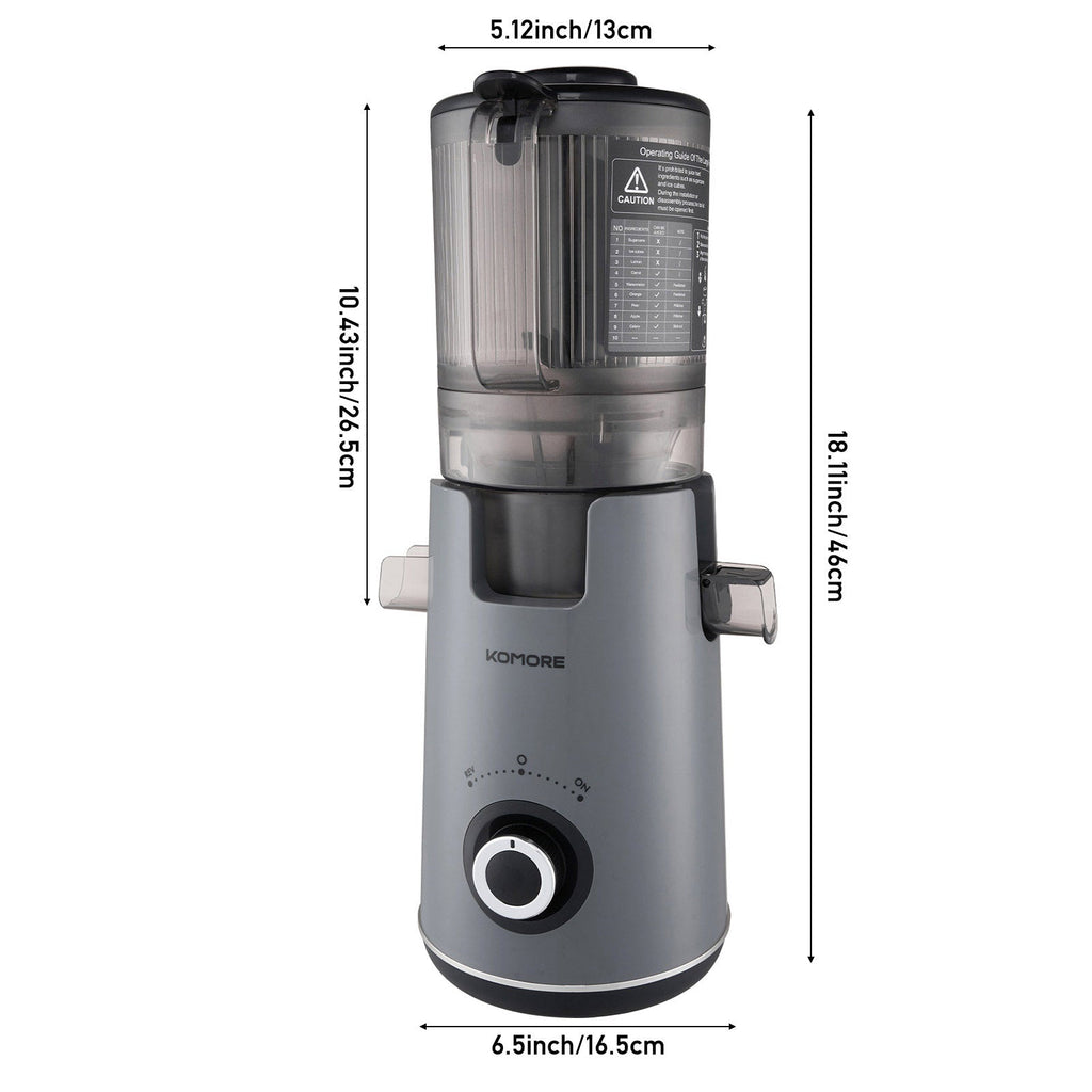 300W Cold Press Juicer Slow Masticating Machine
