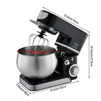 6 Speed 5L Multifunctional Household Tilt-Head Stand Mixer