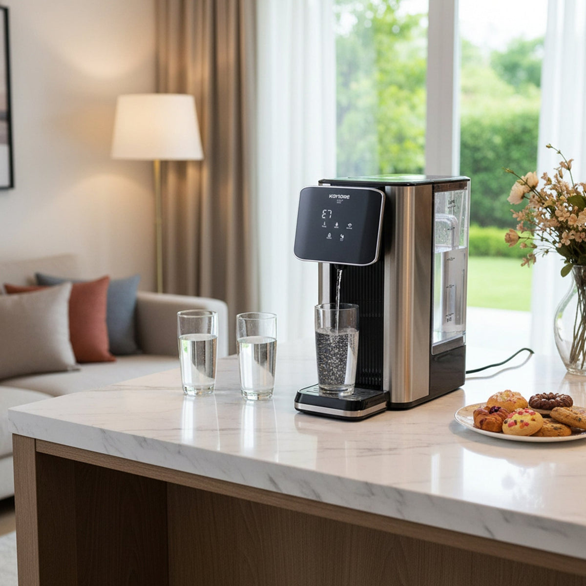 Instant Hot Water Dispenser with 2.5L Tank and Drip Tray