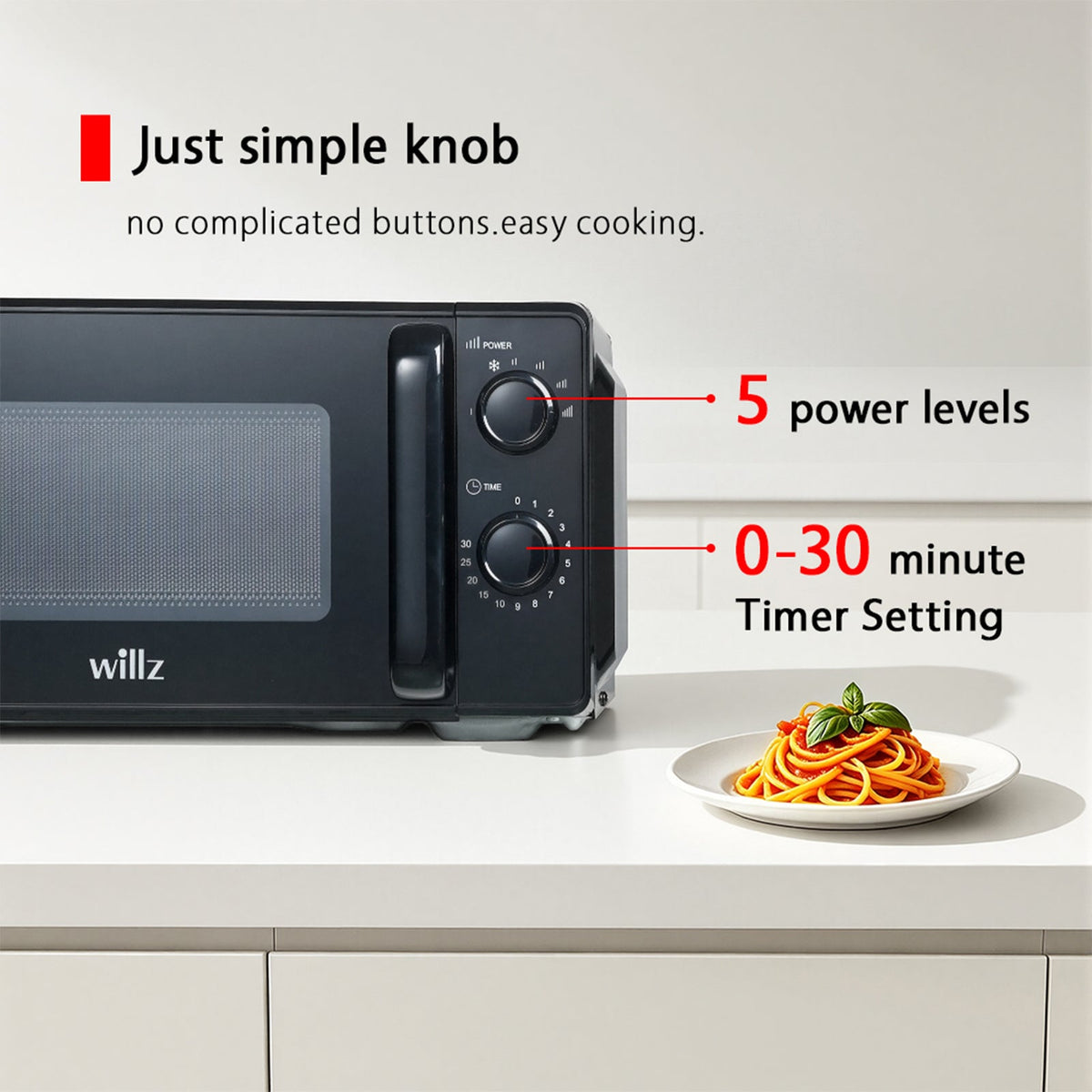 Mechanical 20L Microwave Oven