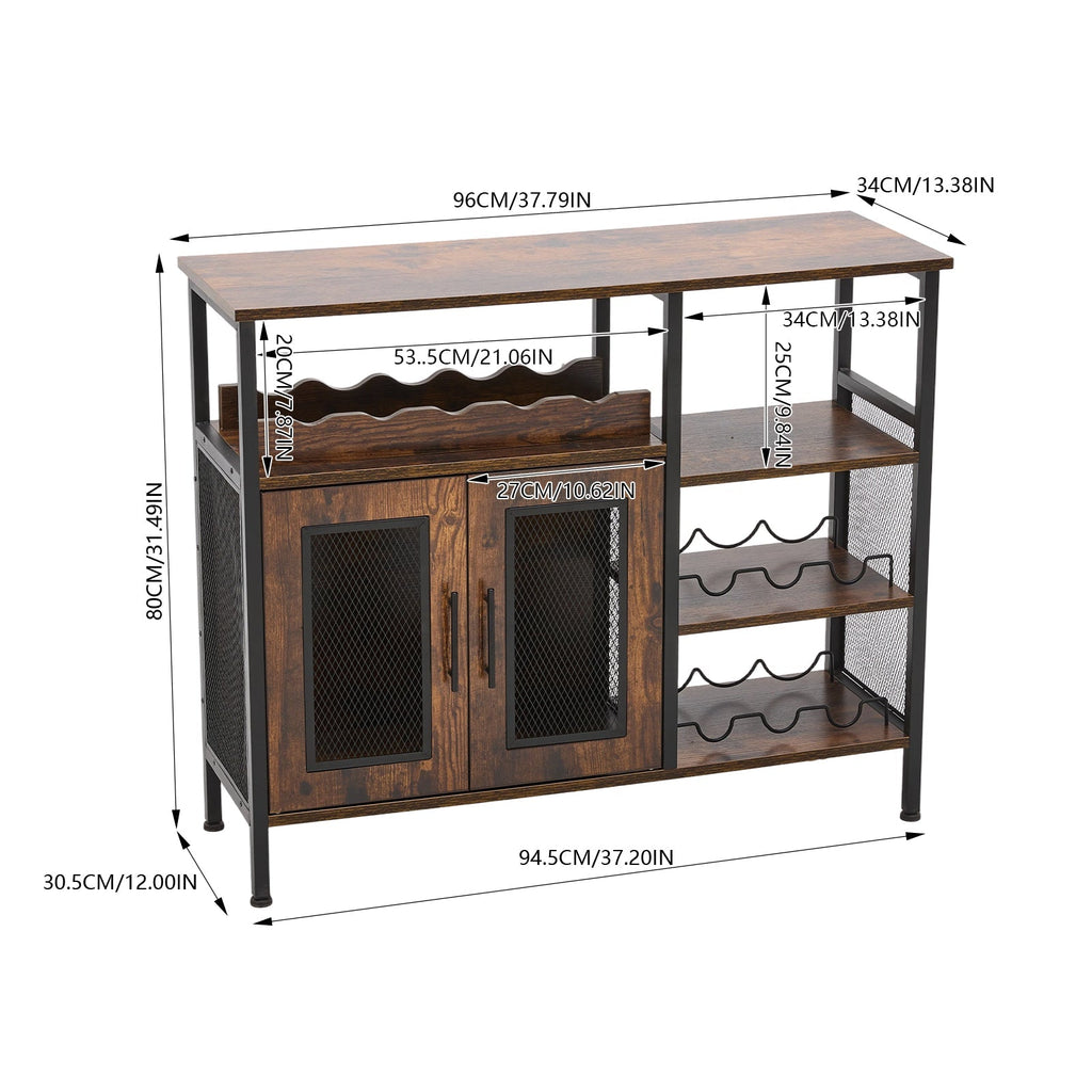Retro Sideboard Wine Cabinet
