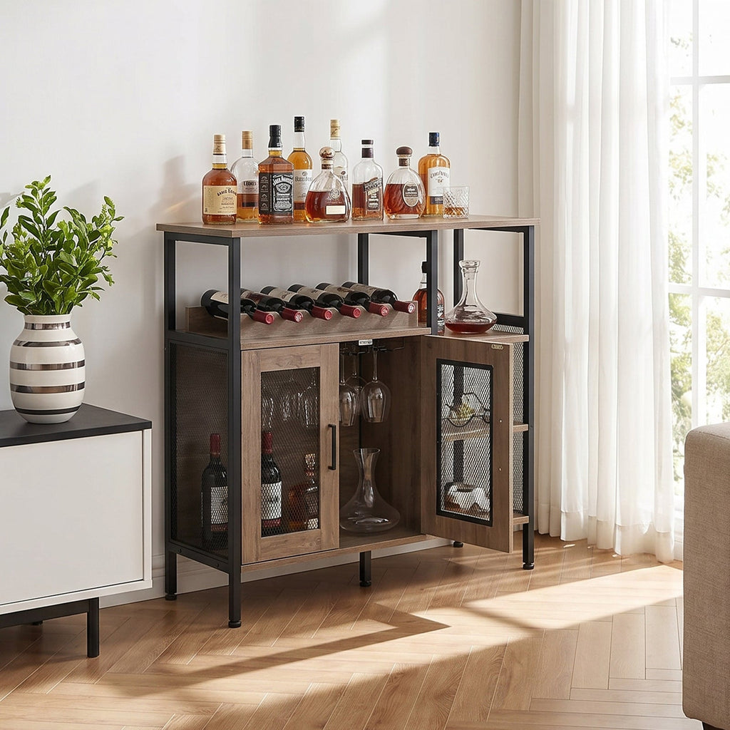 Retro Sideboard Wine Cabinet
