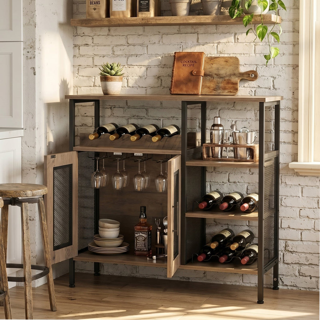 Retro Sideboard Wine Cabinet