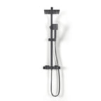 8 inch Rainfall Shower Head Brass Bathroom Shower Faucet Set