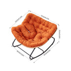 Modern Rocking Chair with Cushion