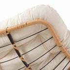 Modern Rocking Chair with Cushion