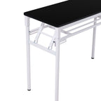 Folding Office Desk with Adjustable Foot Pads