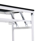 Folding Office Desk with Adjustable Foot Pads