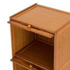 Multipurpose Freestanding Bookcase Storage Cabinet