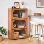 Multipurpose Freestanding Bookcase Storage Cabinet